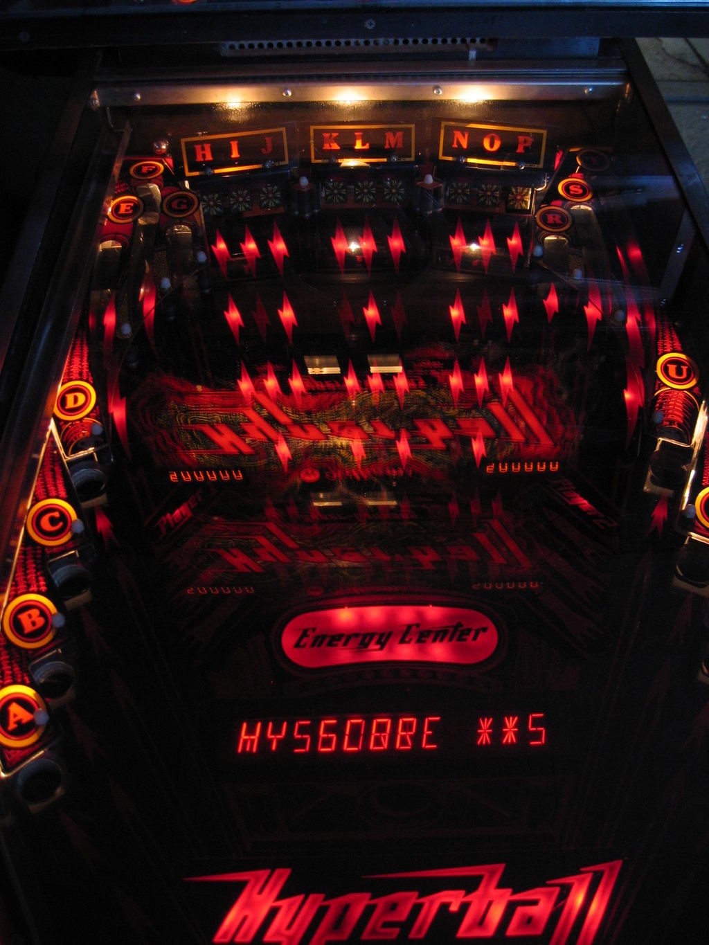 Hyperball Pinball Machine Project