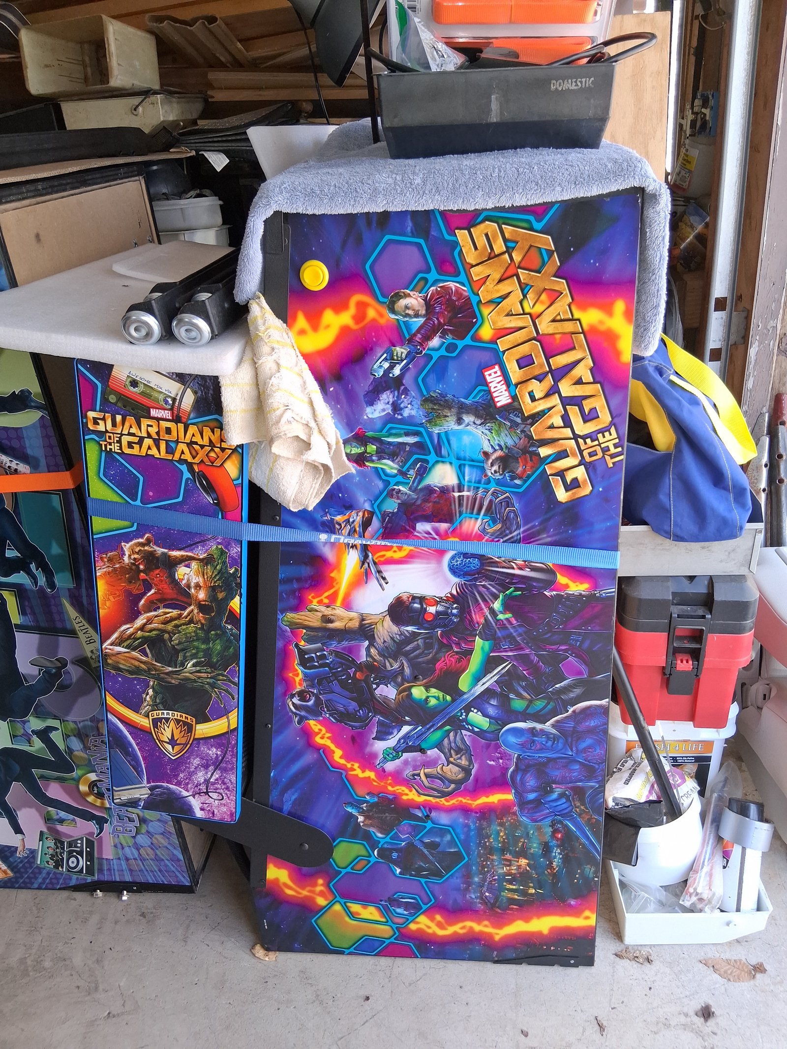 Guardians of the galaxy Pinball Machine Operational
