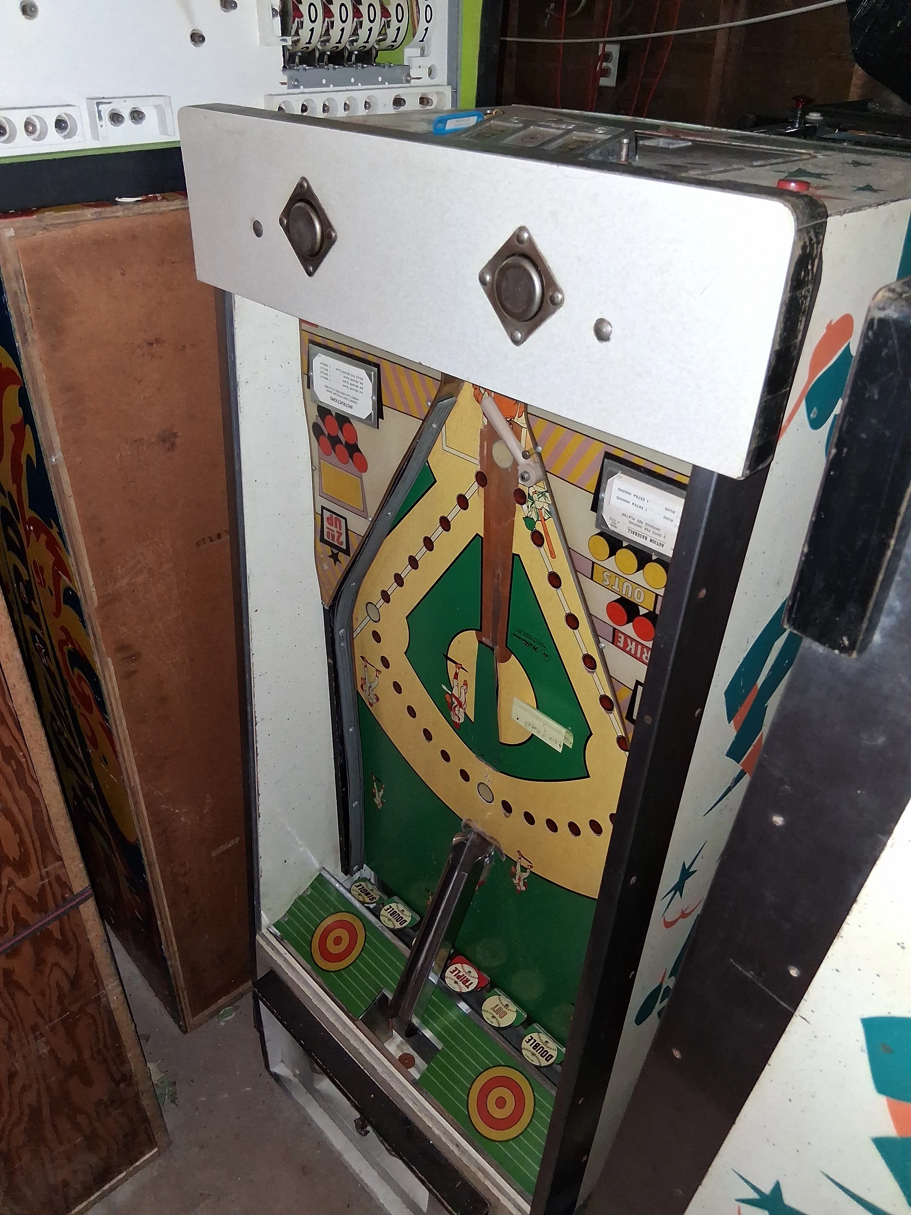 WILLIAMS Action Baseball pinball machine gallery view 2