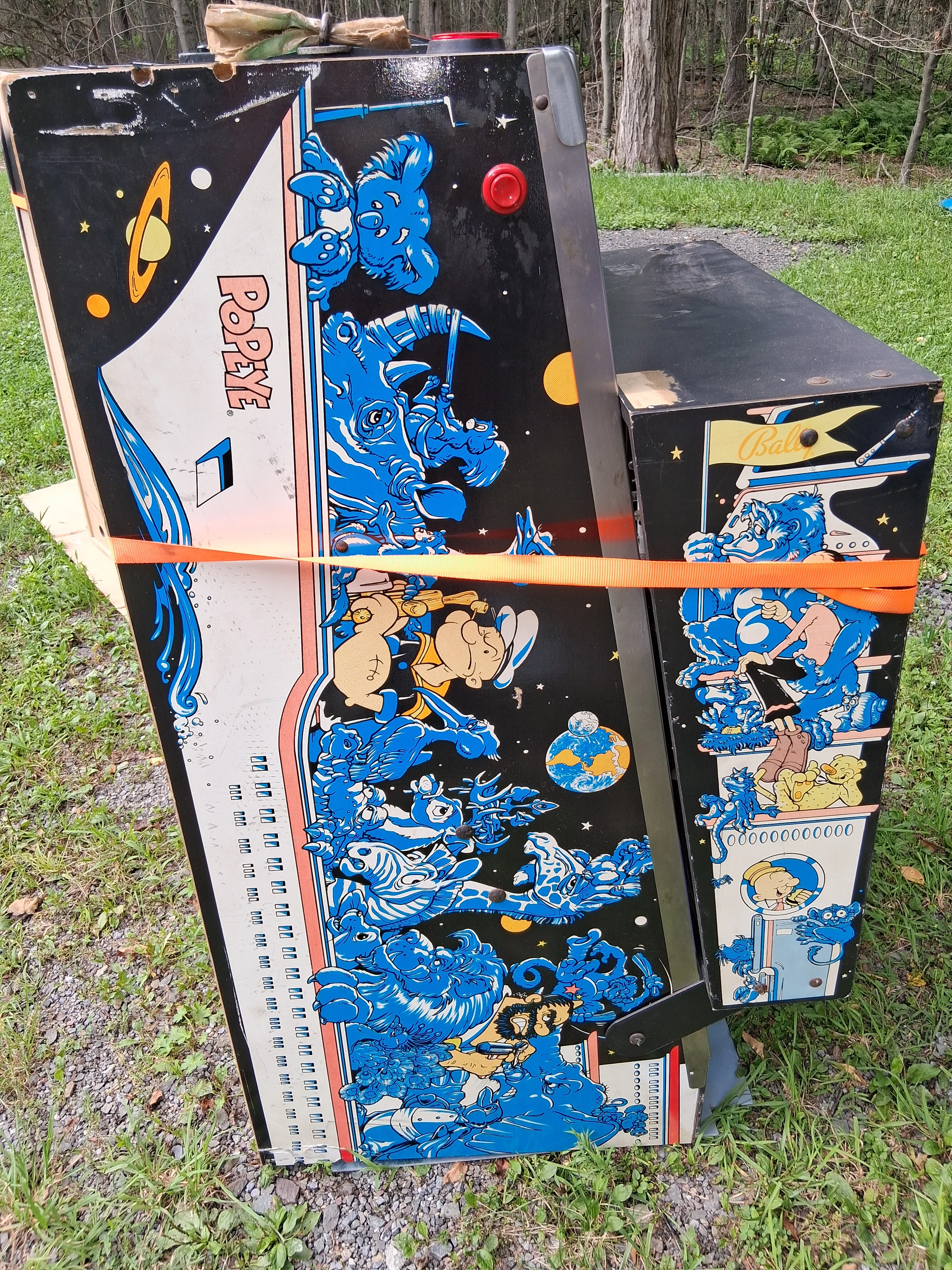 Midway Popeye Saves the Earth pinball machine gallery view 2