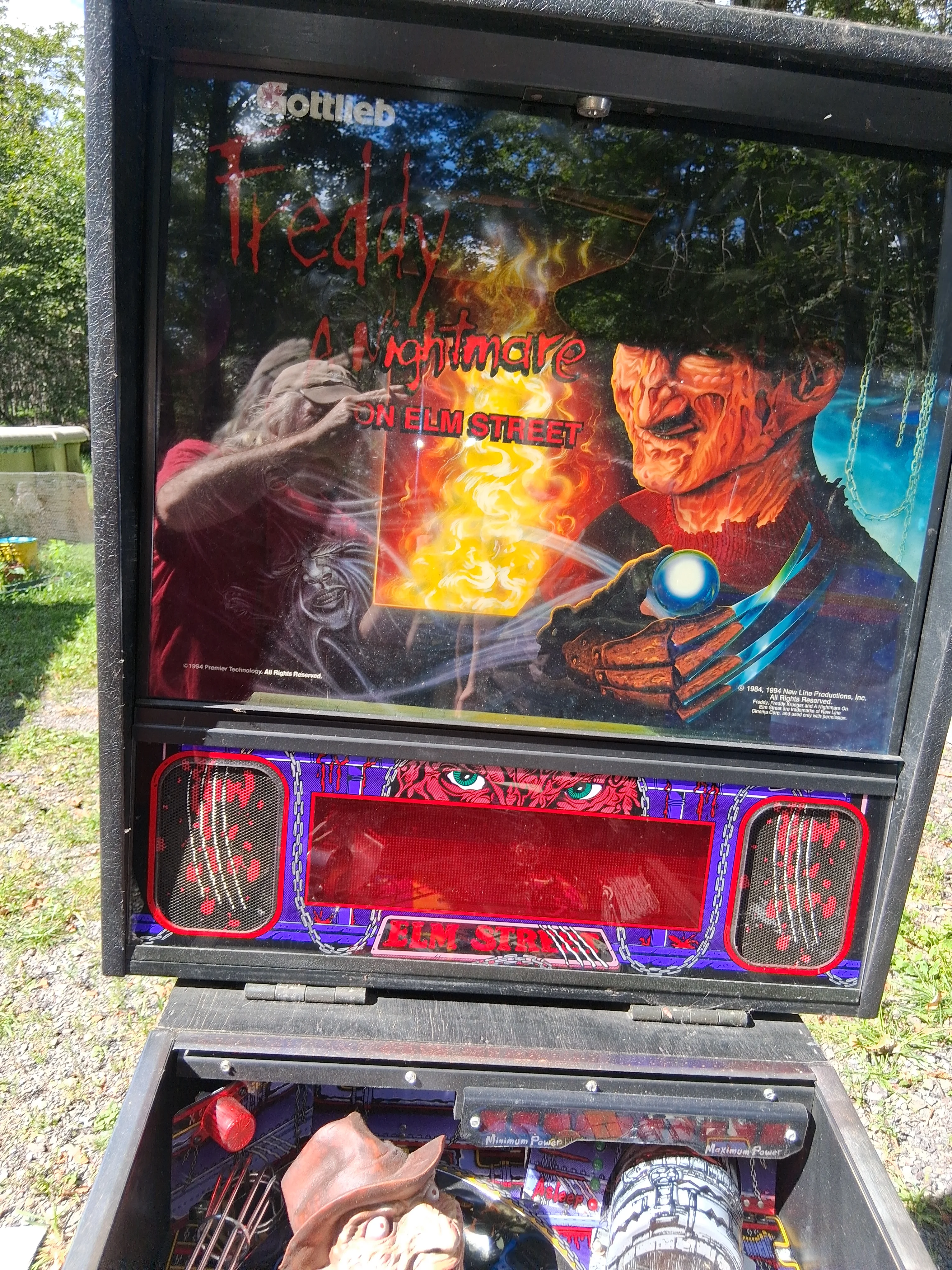 Gottlieb Freddy A Nightmare on Elm Street pinball machine gallery view 3