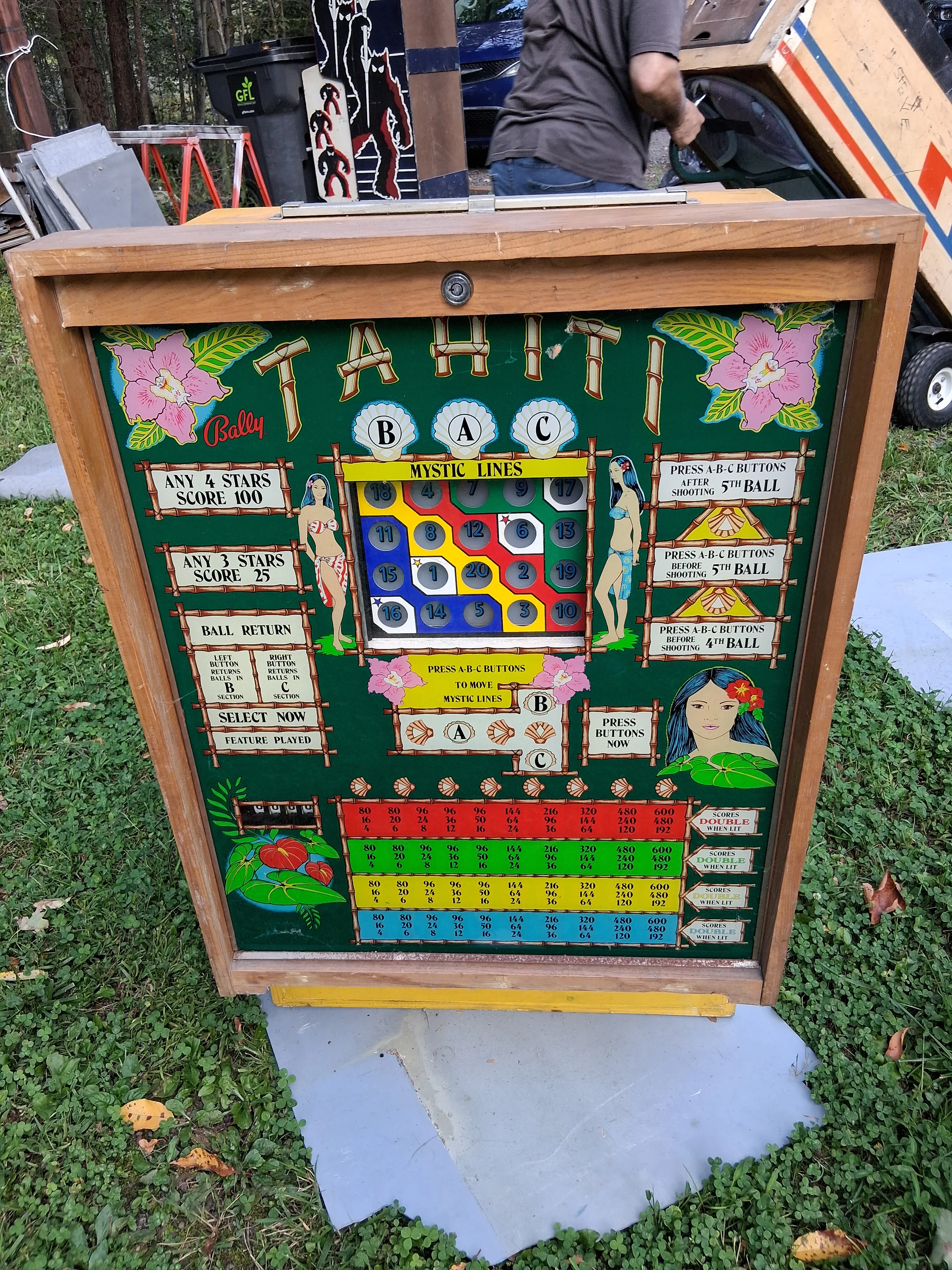 Bally Tahiti pinball machine gallery view 3